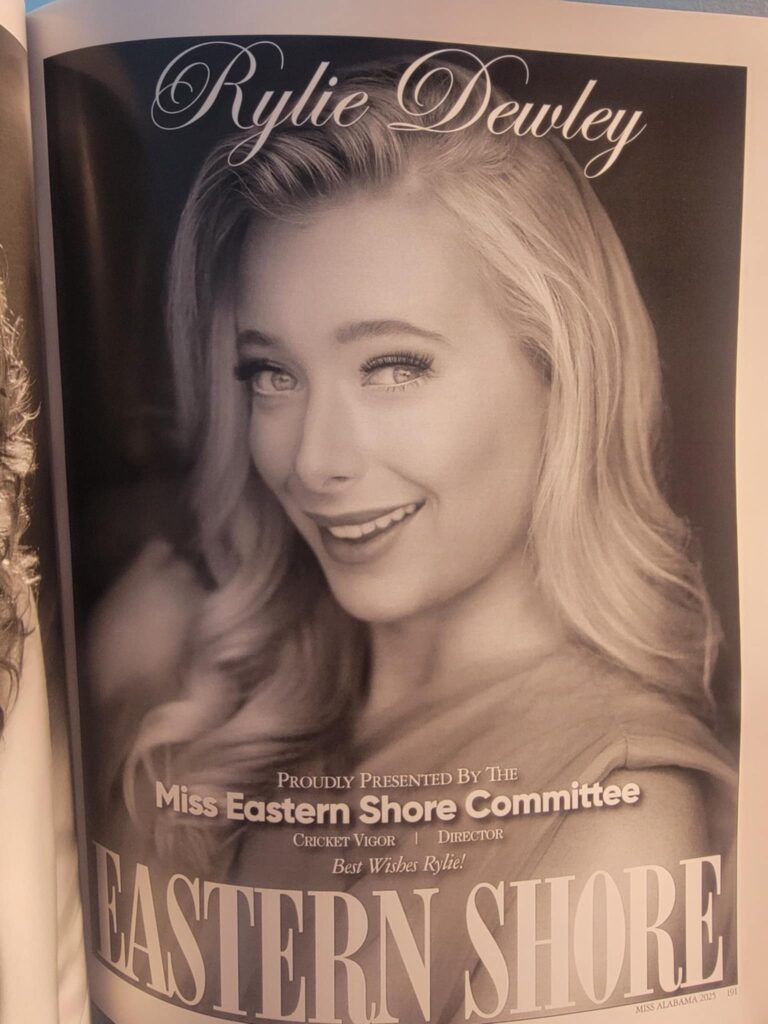Rylie Dewley, Miss Eastern Shore 2025